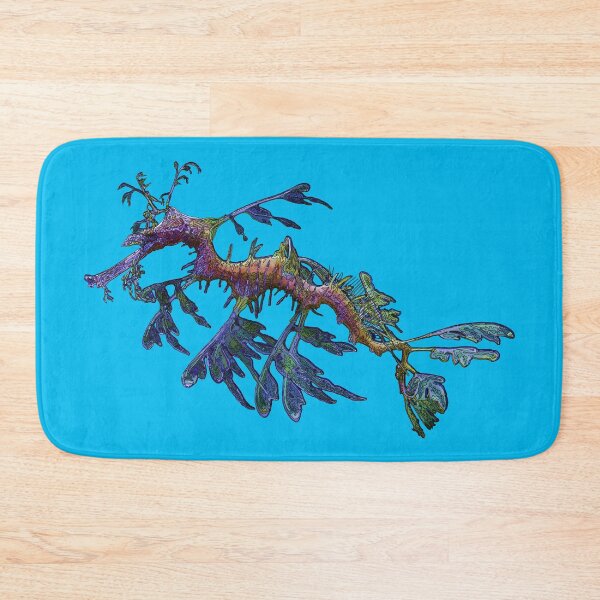 Item preview, Leafy Sea Dragon on Light Blue by Amanda M Lucas designed and sold by Amanda Lucas.
