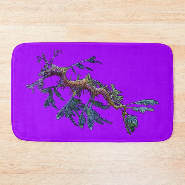 Item preview, Leafy Sea Dragon on Mauve by Amanda M Lucas designed and sold by Amanda Lucas.