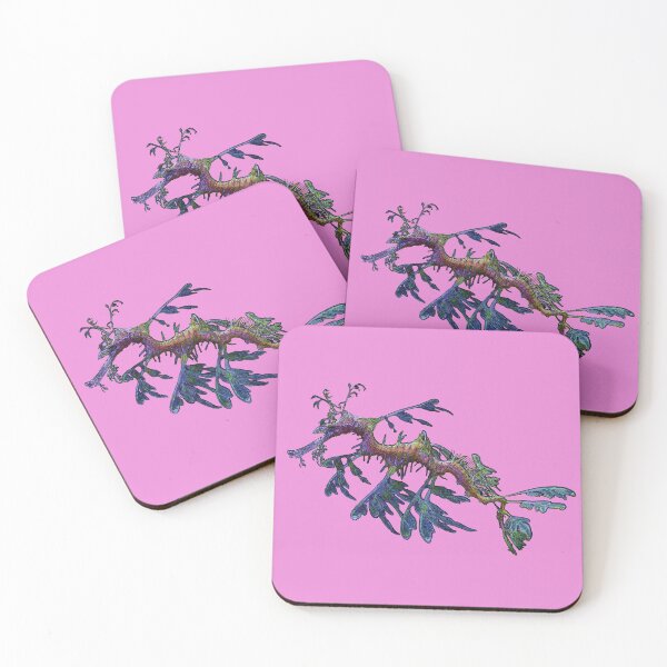 Item preview, Leafy Sea Dragon on Baby Pink by Amanda M Lucas designed and sold by Amanda Lucas.