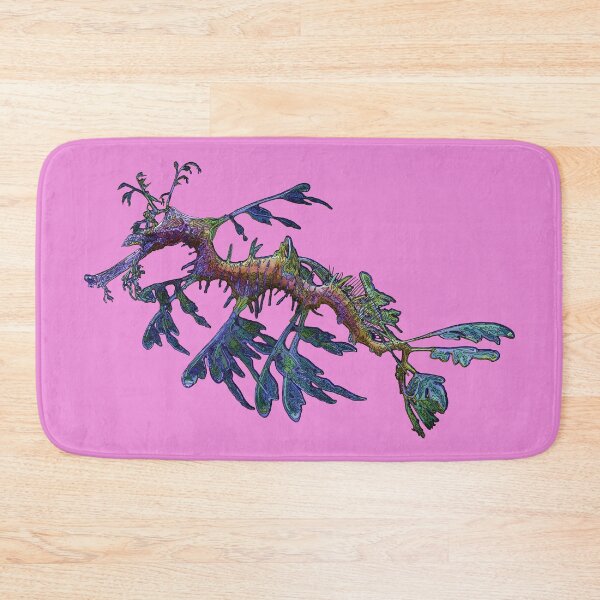Item preview, Leafy Sea Dragon on Baby Pink by Amanda M Lucas designed and sold by Amanda Lucas.