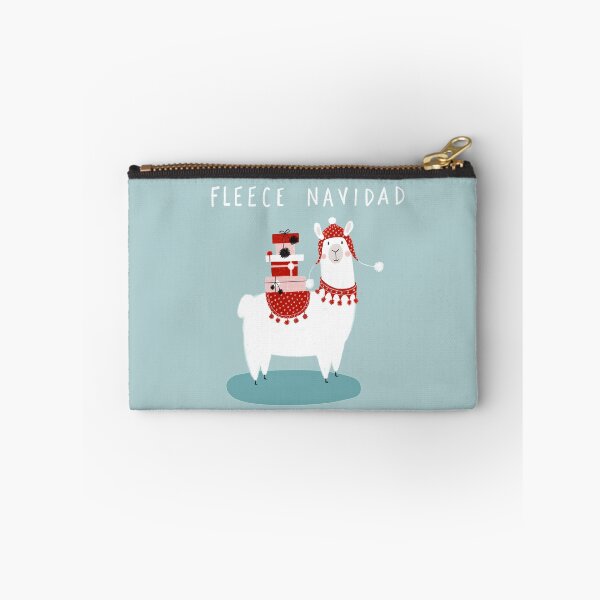 Item preview, Fleece Navidad Llama with Christmas Presents designed and sold by BexMorleyArt.