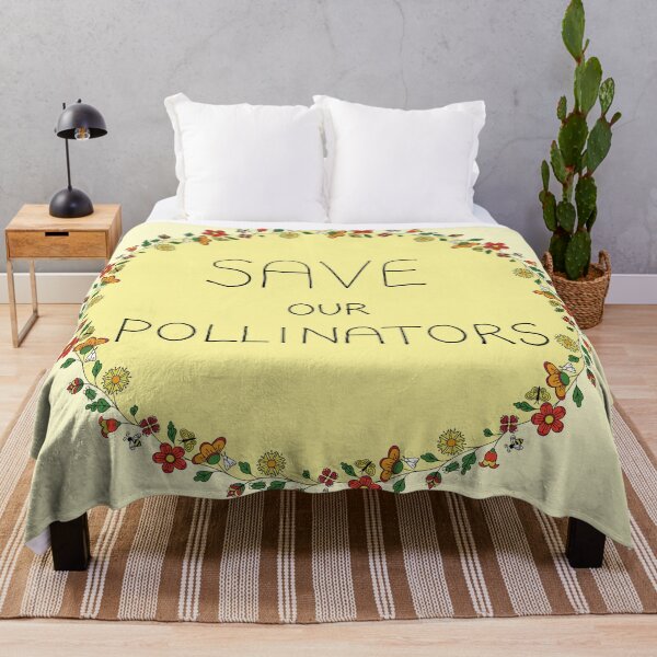 Item preview, Save Our Pollinators designed and sold by thatbuglady.