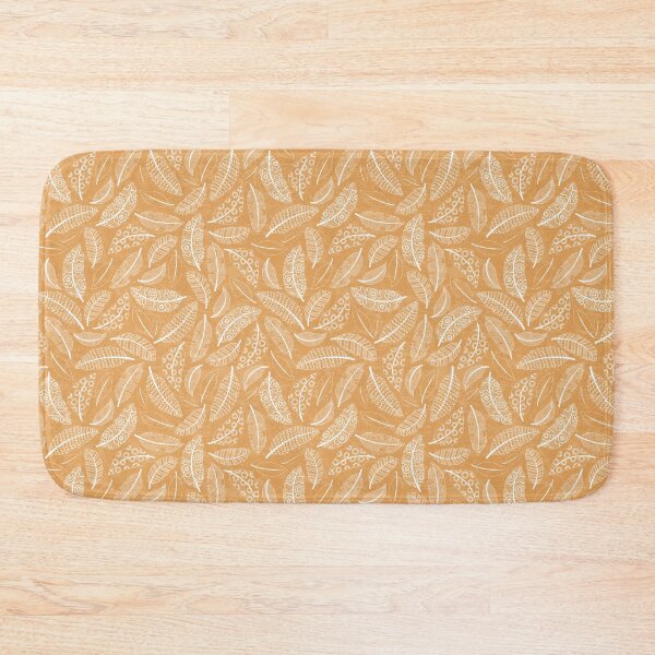 Item preview, Boho Feathers - orange designed and sold by jenuinedesigns.