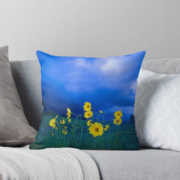 Item preview, Yellow Flowers Blue Sky  designed and sold by Syman Kaye.