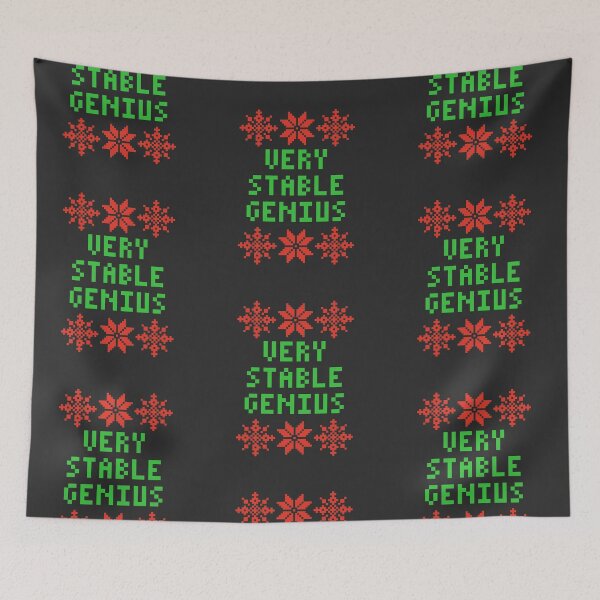Item preview, Very Stable Genius - Ugly Christmas Sweater Style designed and sold by isstgeschichte.