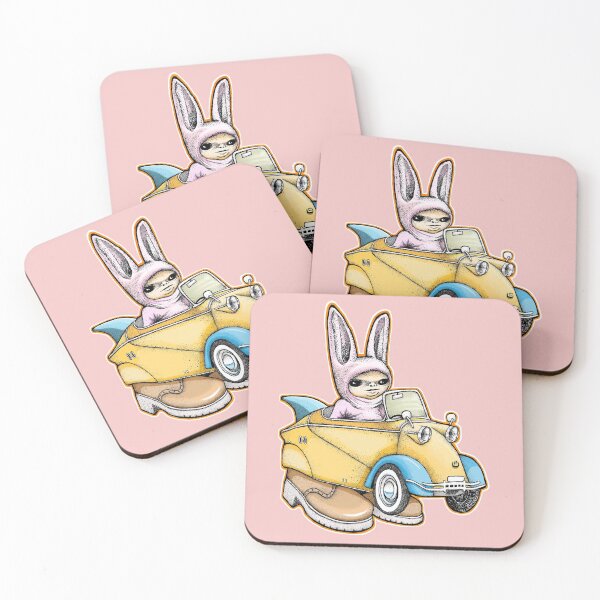 Item preview, uber bunny car designed and sold by linden lorenson.