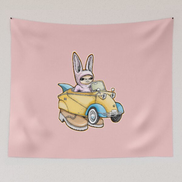 Item preview, uber bunny car designed and sold by linden lorenson.