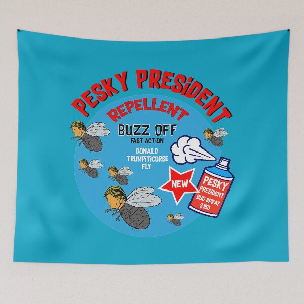 Item preview, Funny Donald Trump Impeachment Of President - Fly Spray Buzz Off Spoof Parody Gift designed and sold by happygiftideas.