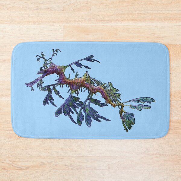 Item preview, Leafy Sea Dragon on Baby Blue by Amanda M Lucas designed and sold by Amanda Lucas.