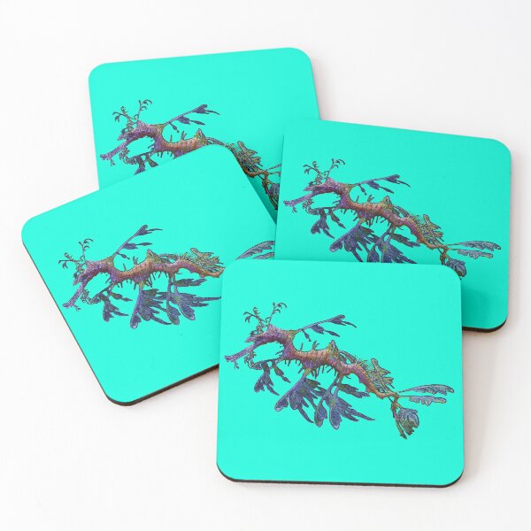 Item preview, Leafy Sea Dragon on Teal by Amanda M Lucas designed and sold by Amanda Lucas.