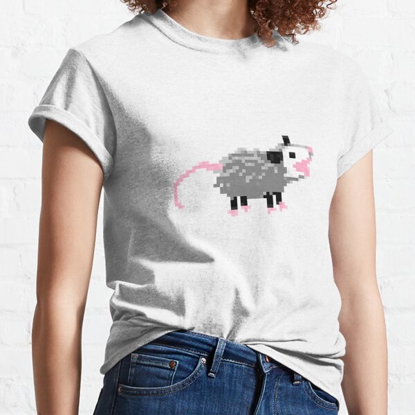 Item preview, Screaming Pixel Opossum designed and sold by Lindsey Sheets.