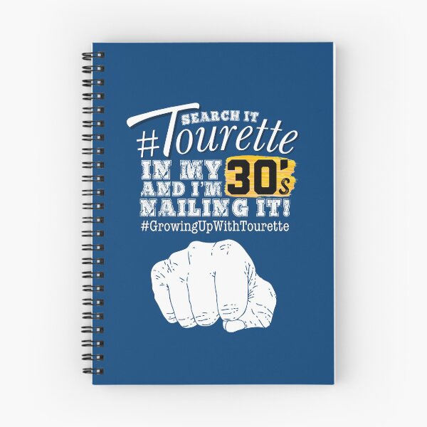 Item preview, #Tourette - Life At 30+ Years And Nailing It , Tourette Syndrome Awareness , Tourettes designed and sold by MJDezigns.