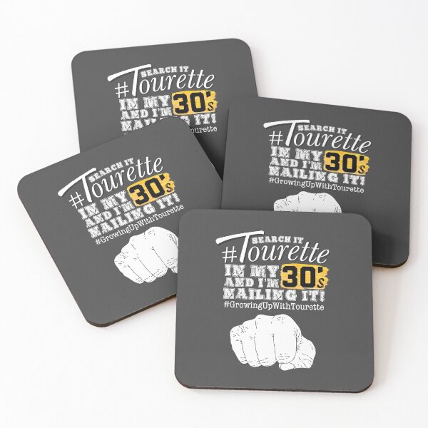 Item preview, #Tourette - Life At 30+ Years And Nailing It , Tourette Syndrome Awareness , Tourettes designed and sold by MJDezigns.