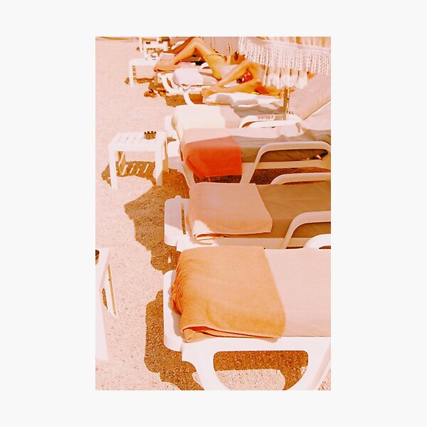 PEACHY BEACHY Photographic Print