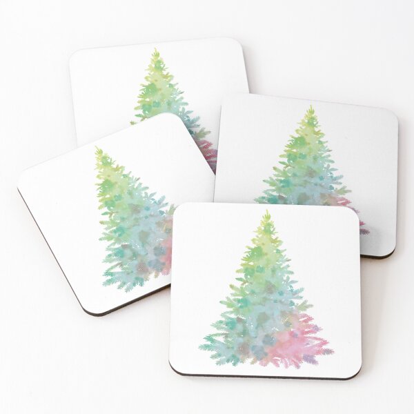 Item preview, Colorful pine tree designed and sold by Ghazal-art.
