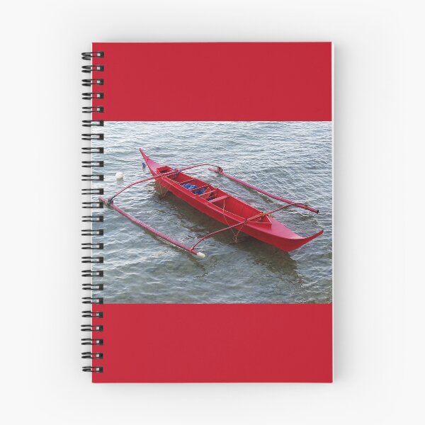 Item preview, Small Red Banca Boat designed and sold by Linda Walsh.