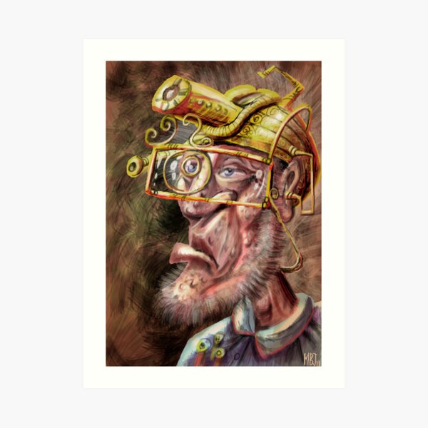 Difference Engine Engineer Art Print