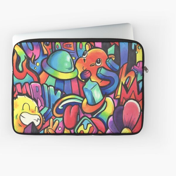 G A L A C T I C // Copic Marker Doodle Laptop Sleeve