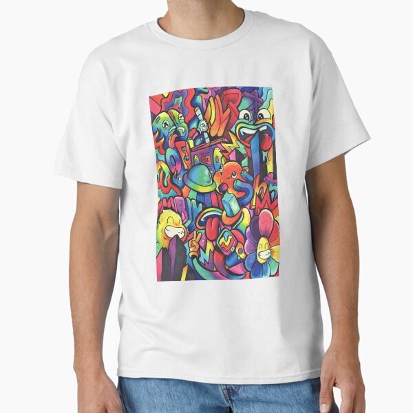 Item preview, G A L A C T I C // Copic Marker Doodle designed and sold by Eadan Shamir.