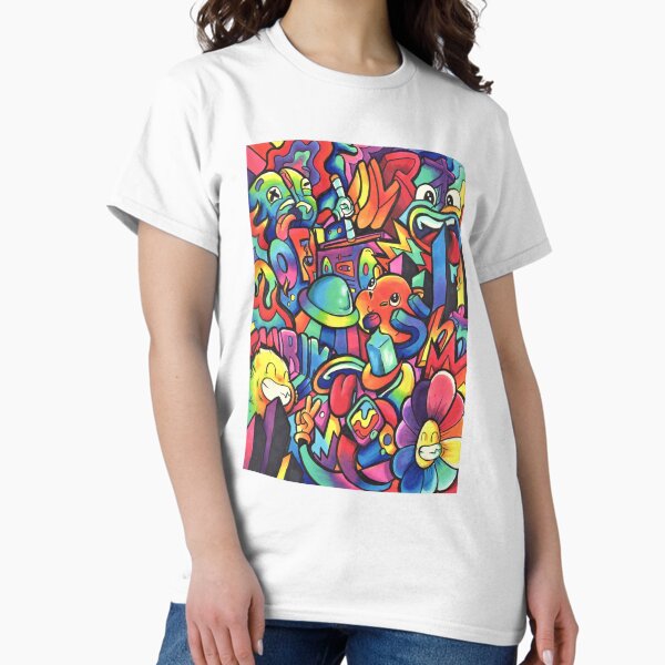 Item preview, G A L A C T I C // Copic Marker Doodle designed and sold by Eadan Shamir.