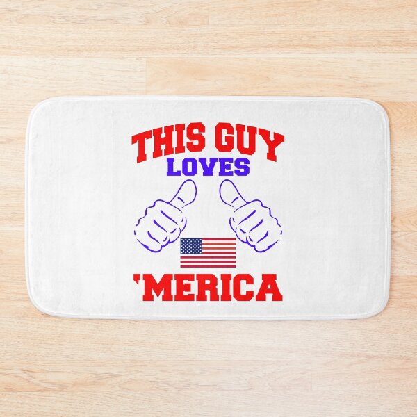 Item preview, This Guy Loves 'Merica! designed and sold by flipper42.