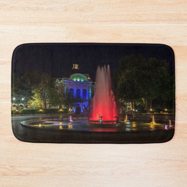 Item preview, Jewel Toned Pelican Fountain - Ruby Red Amber and Sapphire Blue designed and sold by Georgia Mizuleva.
