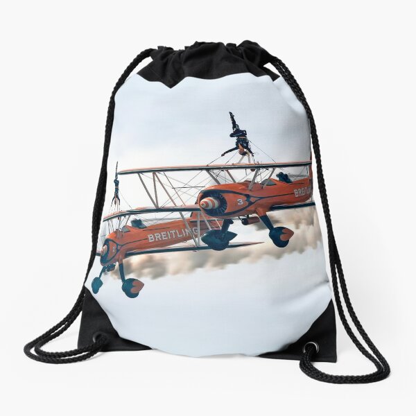 Breitling Wingwalkers Drawstring Bags for Sale