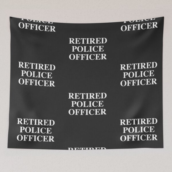 Item preview, Retired Police Officer designed and sold by isstgeschichte.