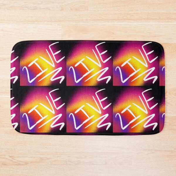 Item preview, Colorful Spray Paint "LIVE" designed and sold by Stephanie Janae Schork.