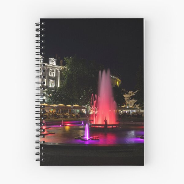 Item preview, Jewel Toned Pelican Fountain - Ultra Violet and Ruby Red designed and sold by Georgia Mizuleva.