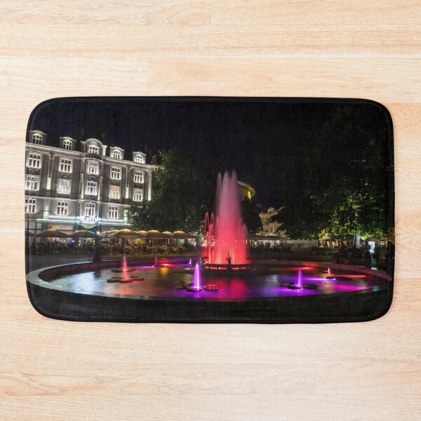 Item preview, Jewel Toned Pelican Fountain - Ultra Violet and Ruby Red designed and sold by Georgia Mizuleva.