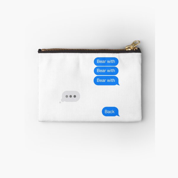 Item preview, Bear with text message designed and sold by alfrescotree.