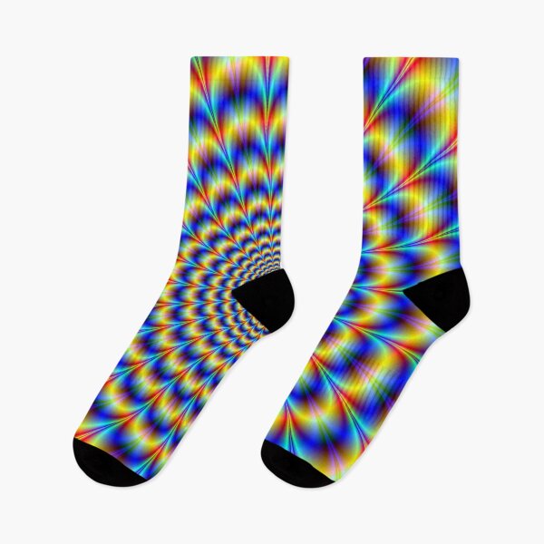Item preview, Psychedelic Pulse in Blue and Yellow  designed and sold by Objowl.