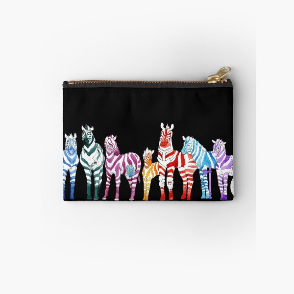 Item preview, Rainbow Dazzle of Zebras designed and sold by Blank Expectations.