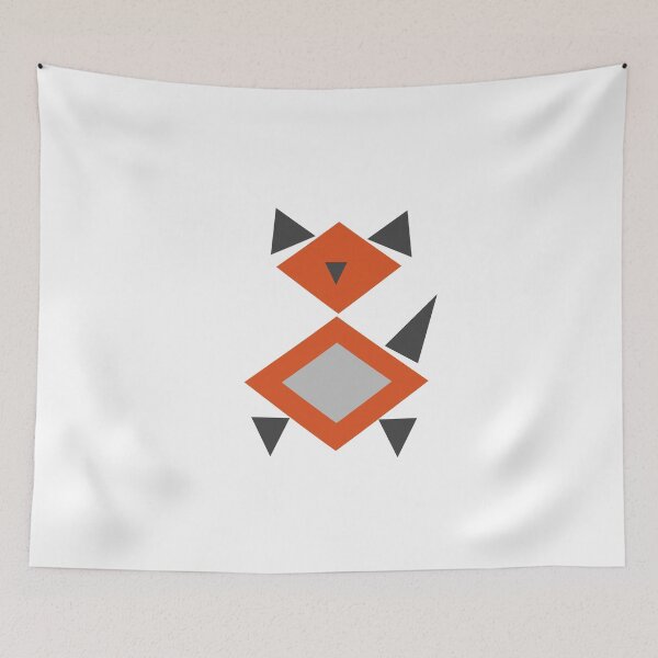 Item preview, Abstract geometric dog designed and sold by ErinLP.