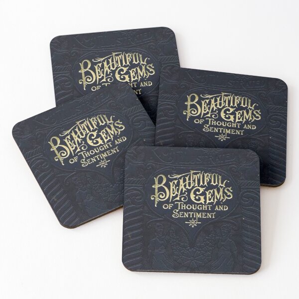 Item preview, Beautiful Gems of thought and sentiment designed and sold by BookCoverSeeker.