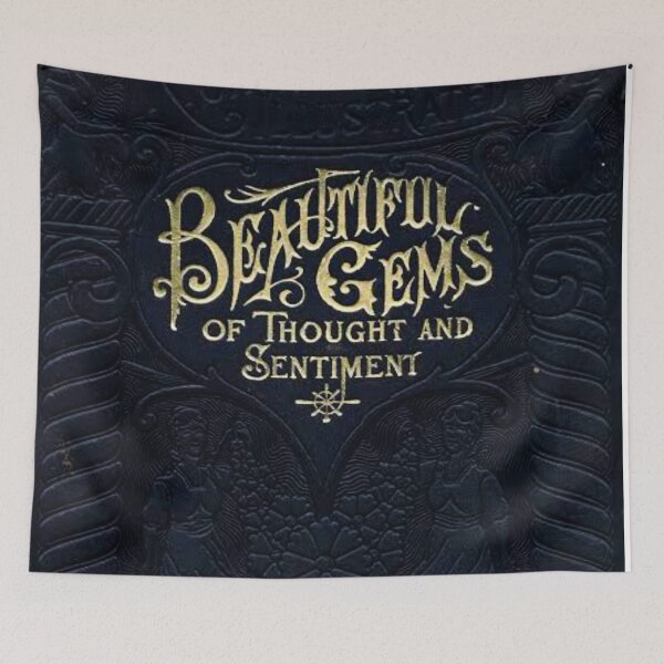 Item preview, Beautiful Gems of thought and sentiment designed and sold by BookCoverSeeker.