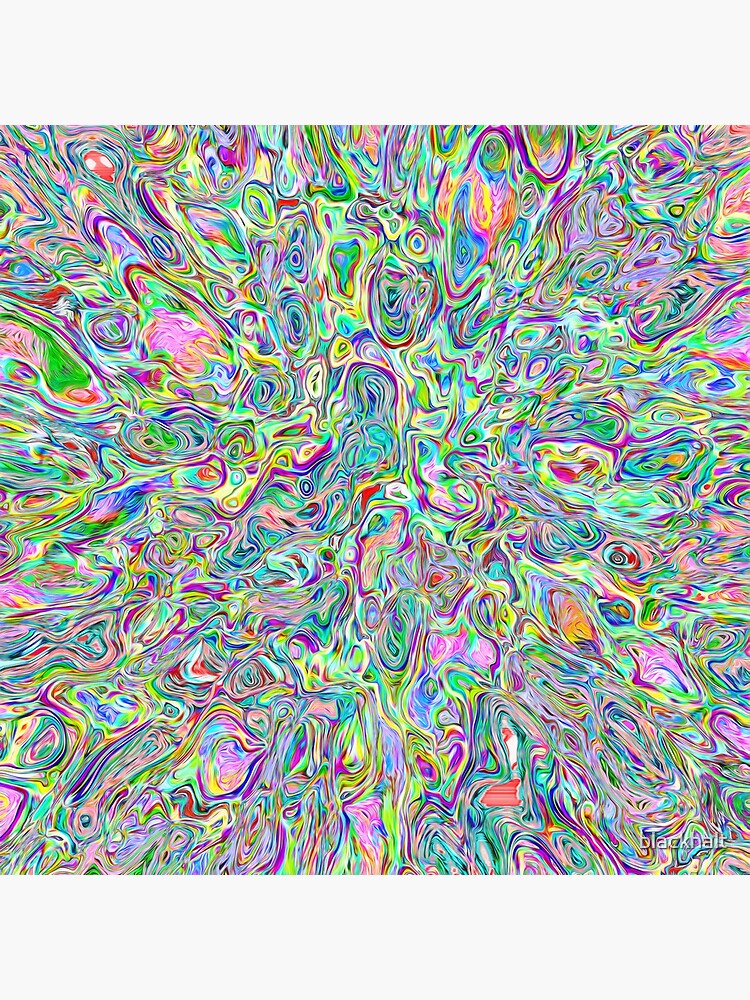 Abstract random colors #6 | stream of vigorously space by blackhalt