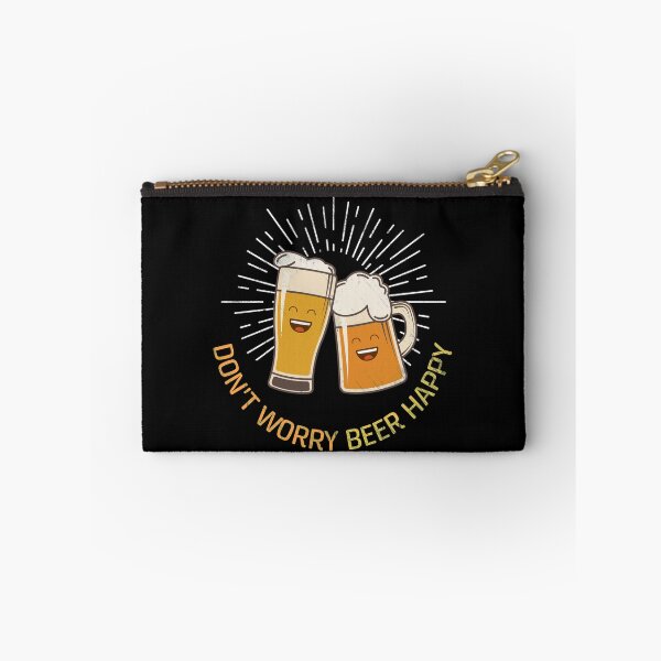 Item preview, Dont Worry beer Happy I Carefree beer designed and sold by ChrisFeil.