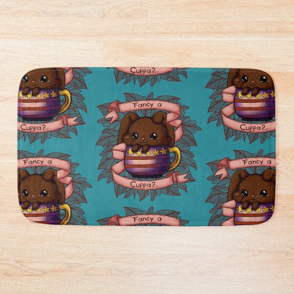 Item preview, Cute Bunny in a Cup designed and sold by ZaryaKiqo.