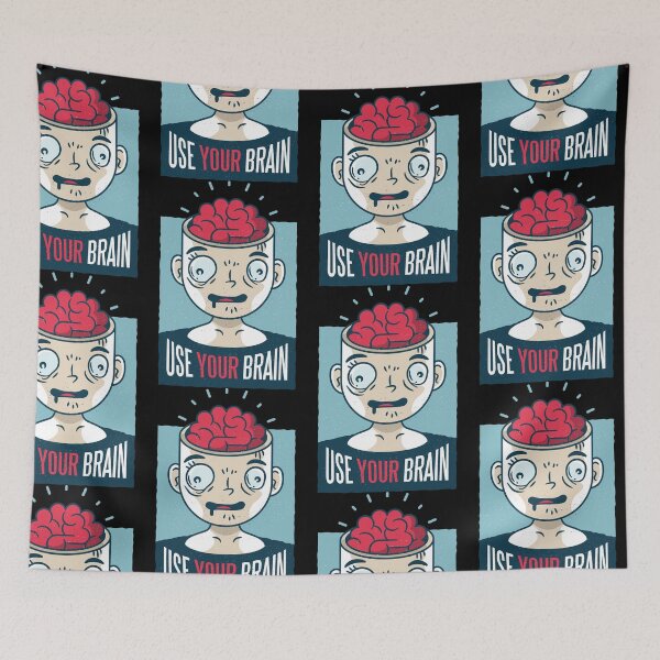 Item preview, use your brain  designed and sold by pirminio.