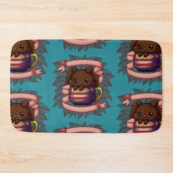 Item preview, Cute Bunny in a Cup designed and sold by ZaryaKiqo.
