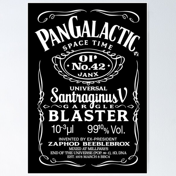 Item preview, Pan Galactic Gargle Blaster - Original 42 designed and sold by Malupali.
