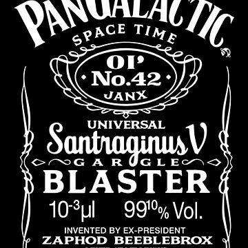 Artwork thumbnail, Pan Galactic Gargle Blaster - Original 42 by Malupali