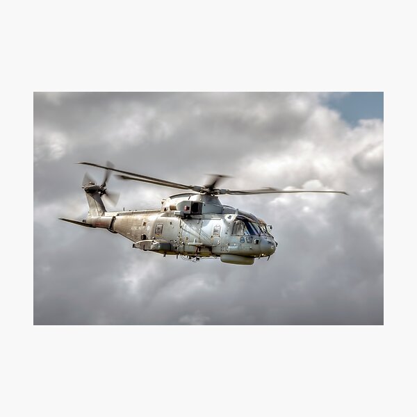 Royal Navy Merlin Helicopter Photographic Print