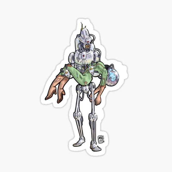Steel Rescue Characters Sticker