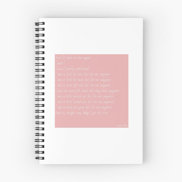 Item preview, The Cure - Little Mix (lyrics) designed and sold by SZN LR.