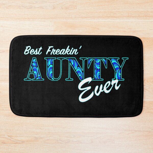 Item preview, Best Freakin’ Aunty Ever - Blue by Amanda M Lucas designed and sold by Amanda Lucas.