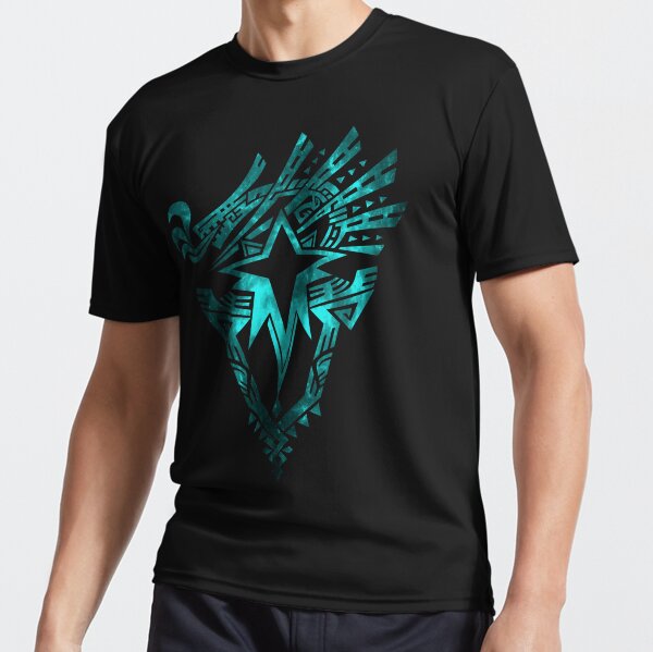 Monster Hunter World: Iceborne - Logo (Galaxy Design) Active T-Shirt