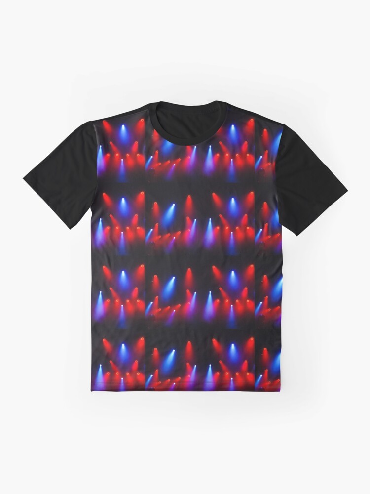 "Music in Red and Blue Montreal Jazz Festival" Tshirt by Redbubble
